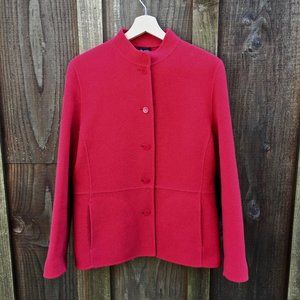 Eileen Fisher Red Jacket